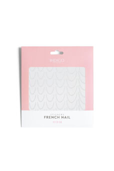 Naklejki do French Manicure - Silver