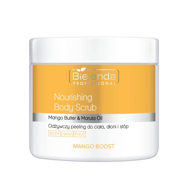 Bielenda Professional Odżywczy peeling do ciała, dłoni i stóp 550g