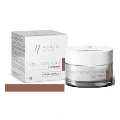 Noble Brow Henna pudrowa do brwi - Caramel 2 g