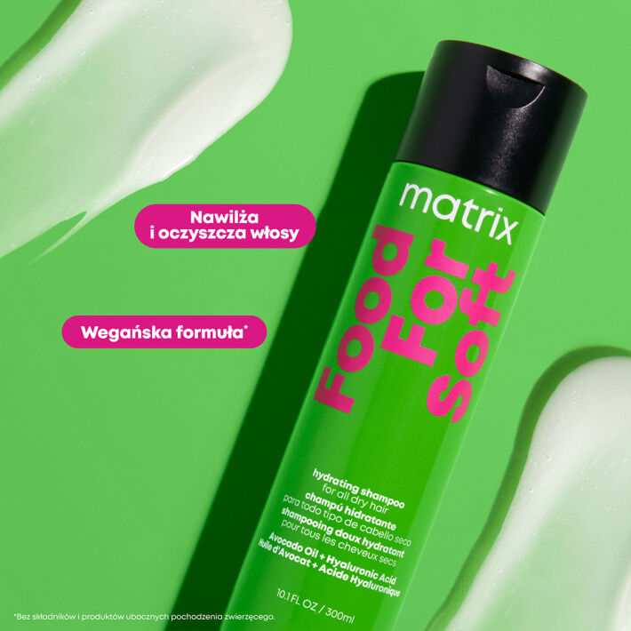Matrix Food For Soft - Szampon Nawilżający 1l