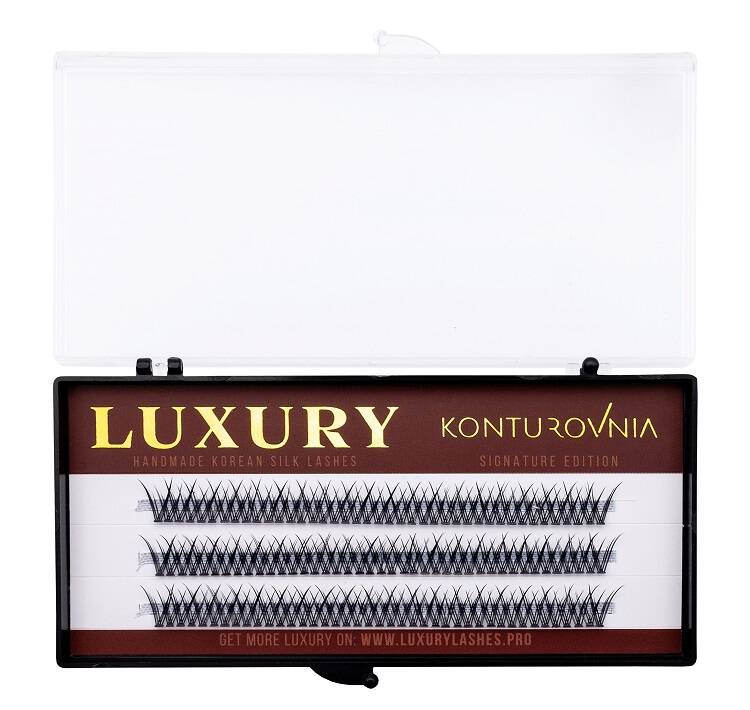 Luxury kępki rzęs kardashianki by konturoVnia 10 mm