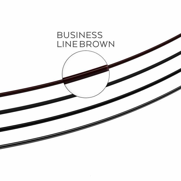 Business Line, Brown, B, 0.1, 10mm, 11mm/ duża paletka