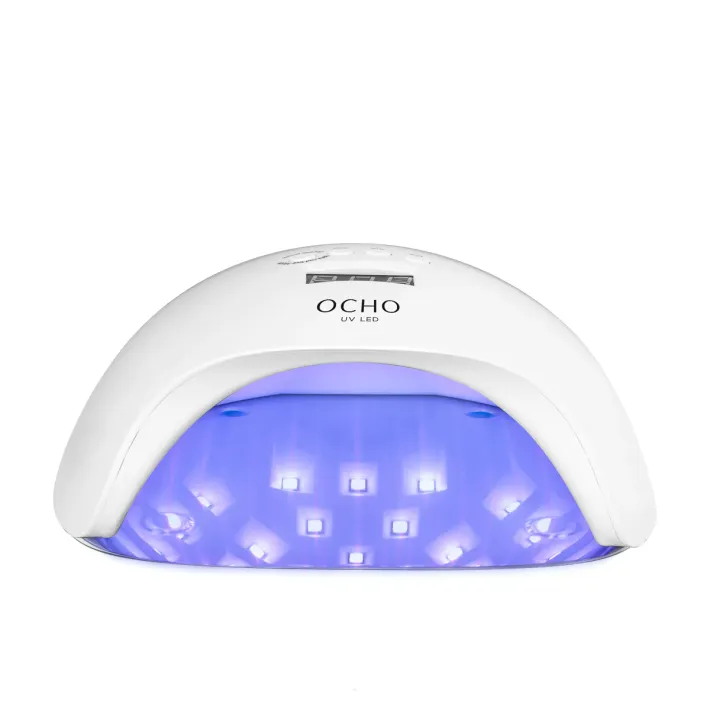 Lampa UV LED OCHO NAILS X13 65W plus biała z lustrzanym dnem
