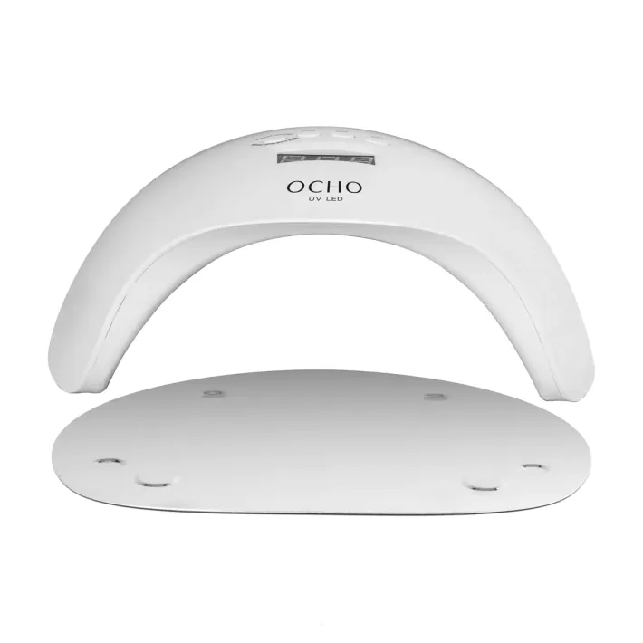 Lampa UV LED OCHO NAILS X13 65W plus biała z lustrzanym dnem