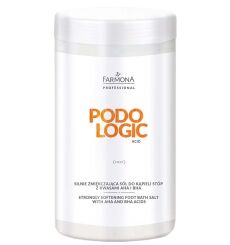 Farmona Professional PODOLOGIC ACID Silnie zmiękczająca sól do kąpieli stóp z kwasami AHA i BHA 1400 g