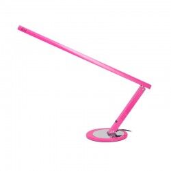 Lampa bezcieniowa na biurko różowa