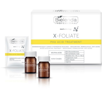 Bielenda Professional X-FOLIATE PHA Acid Treatment Set na 5 zabiegów